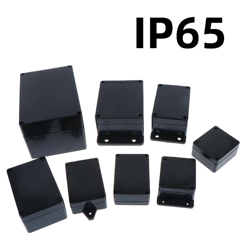 Electronics New Gadgets - Neue 1/3-teilige Kunststoff-Elektronikgehäuse IP65 Wasserdichte Schwarze