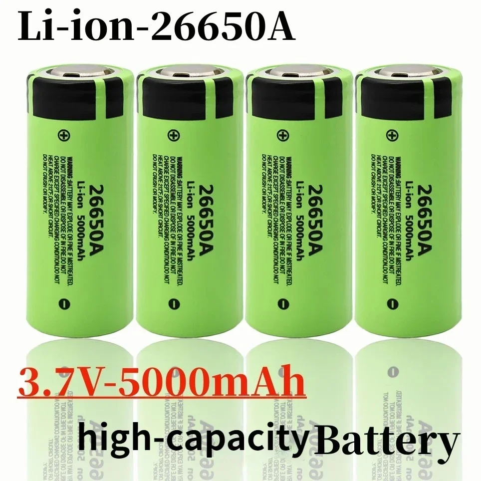Electronics New Gadgets - 2026 Neue 26650A Lithium-Batterie 3,7V 5000mAh
