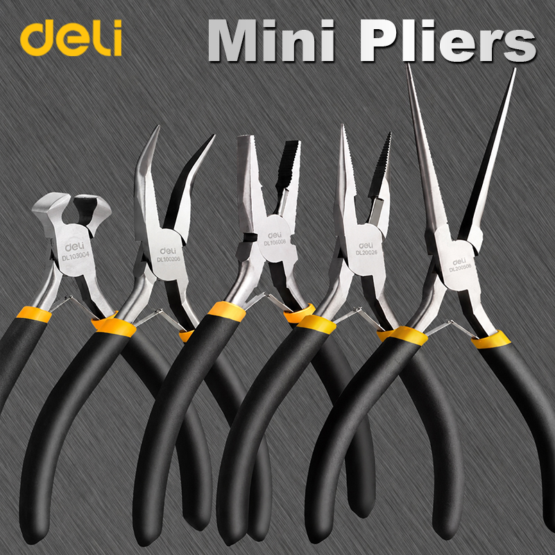 Electronics Repair Gadgets - 7-teiliges Mini-Zangen-Set aus hochlegiertem Kohlenstoffstahl, Präzisions-Nadelzange,