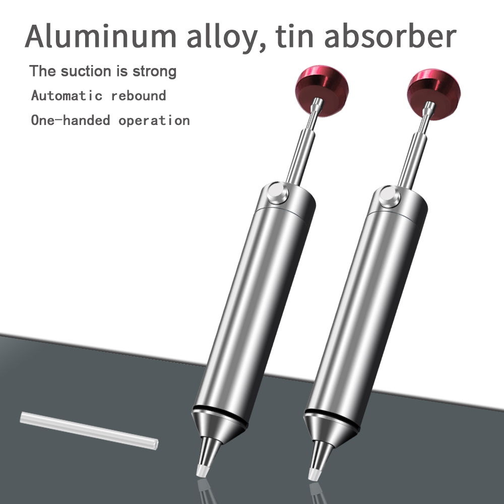 Electronics Repair Gadgets - Professionelle Lötsaugerpistole aus Aluminiumlegierung, leistungsstarke Entlötpumpe