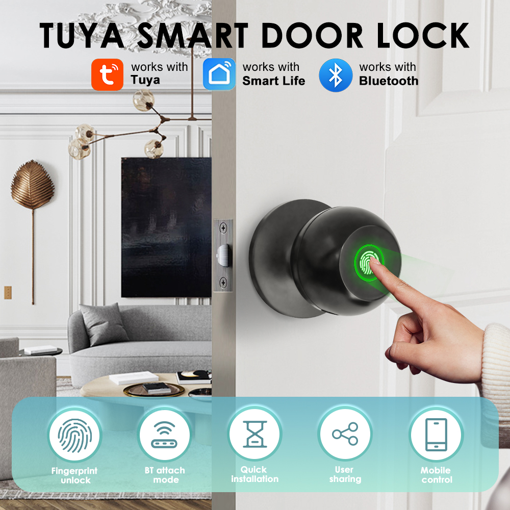 Unique Electronics Gadgets - Tuya Elektronisches Türschloss Intelligentes externes Türschloss