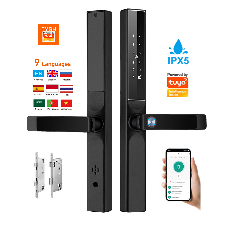 Unique Electronics Gadgets - Tuya App Fingerprint Türschloss Code Karte