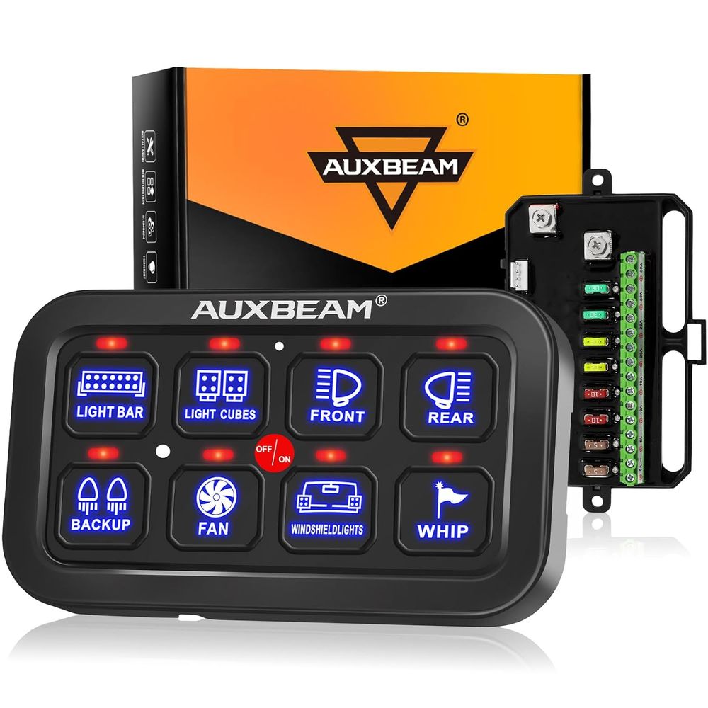 Electronics & Gadgets Starting With T - 8-Gang-Schalttafel BA80 Automatisch Dimmbares LED-Touch-Bedienfeld Elektronisches