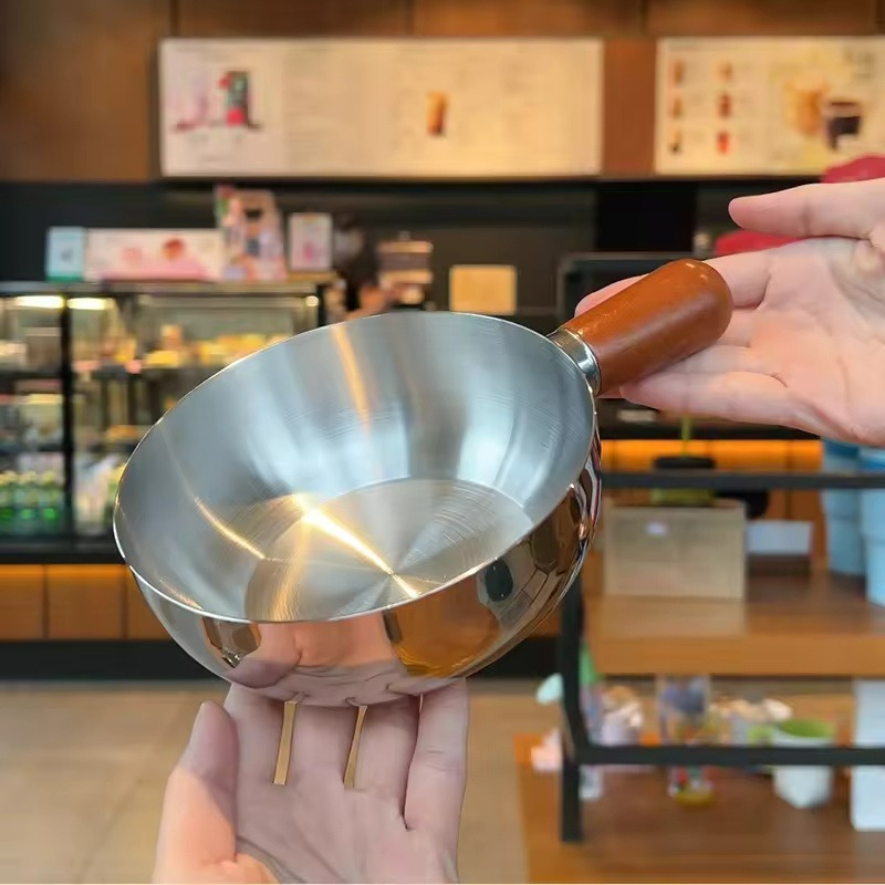 Edelstahl-Topf mit Walnussholz – Kitchen Electronics Gadgets Bewertung und Preis
