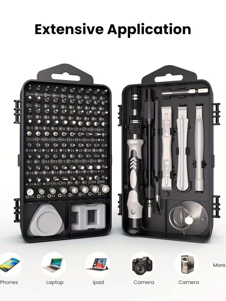 115-in-1 Präzisions-Schraubend – Electronics Repair Gadgets Bewertung und Preis