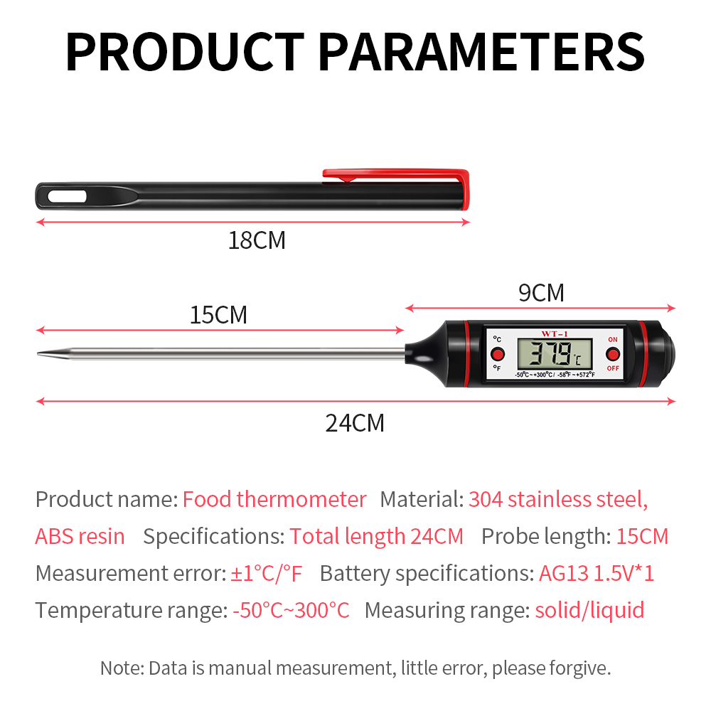 Digitales Lebensmittel thermom – Electronics New Gadgets Bewertung und Preis
