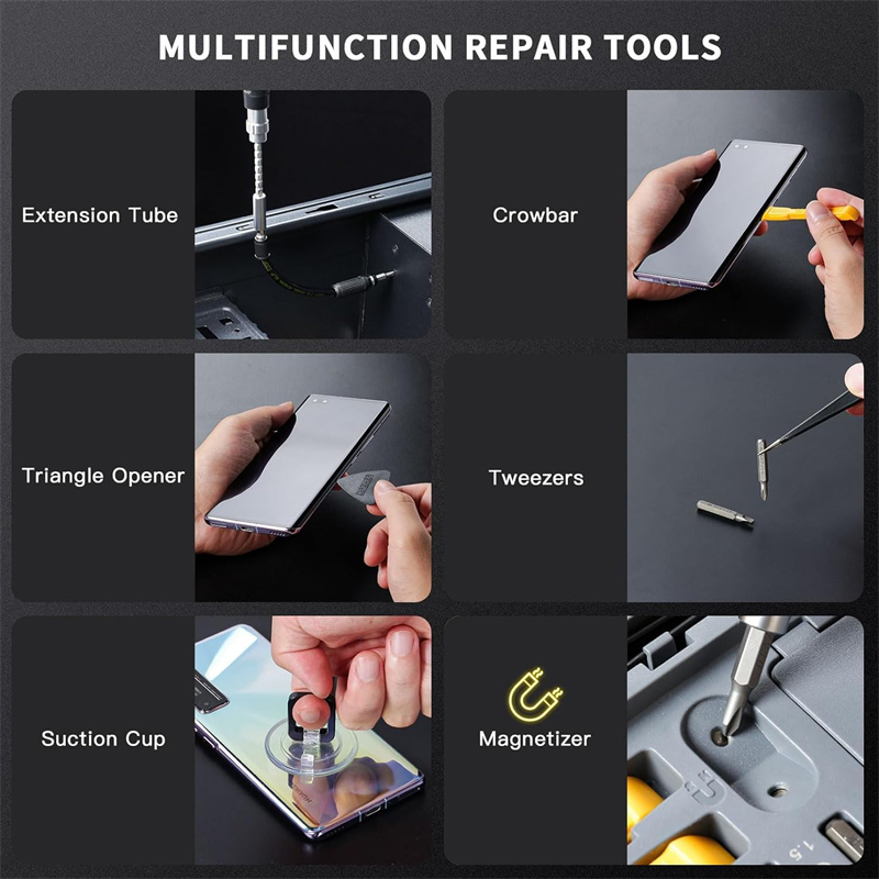 145-in-1-Präzisions-Schraubend – Electronics Repair Gadgets Bewertung und Preis