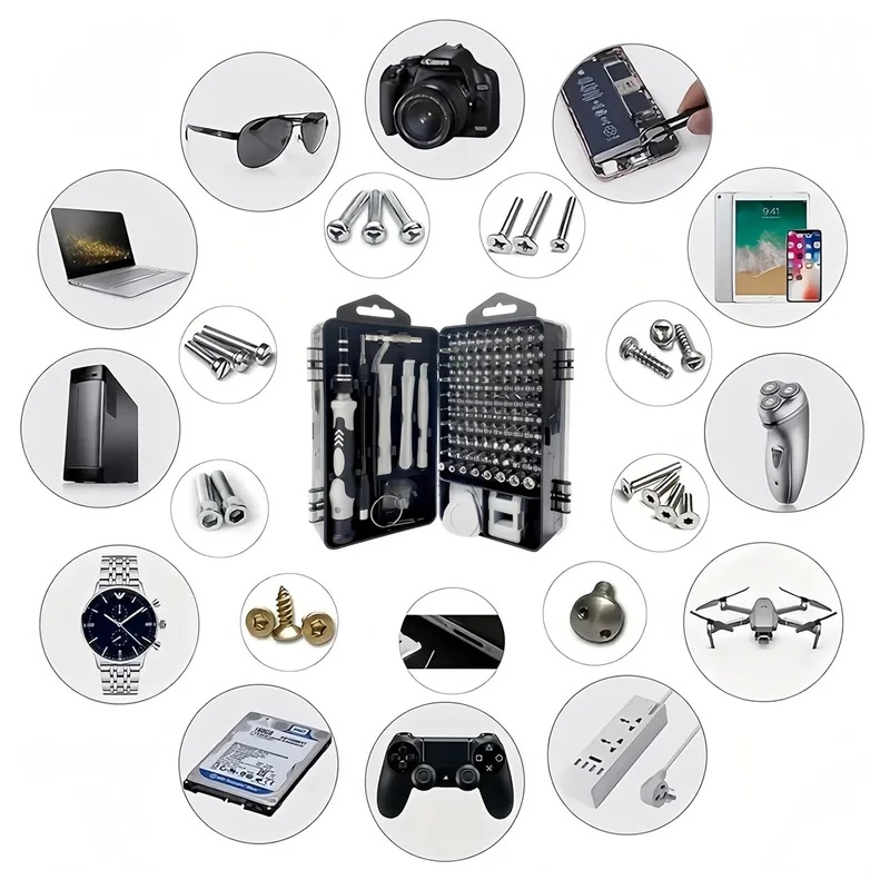 115-in-1 Präzisions-Schraubend – Electronics Repair Gadgets Bewertung und Preis
