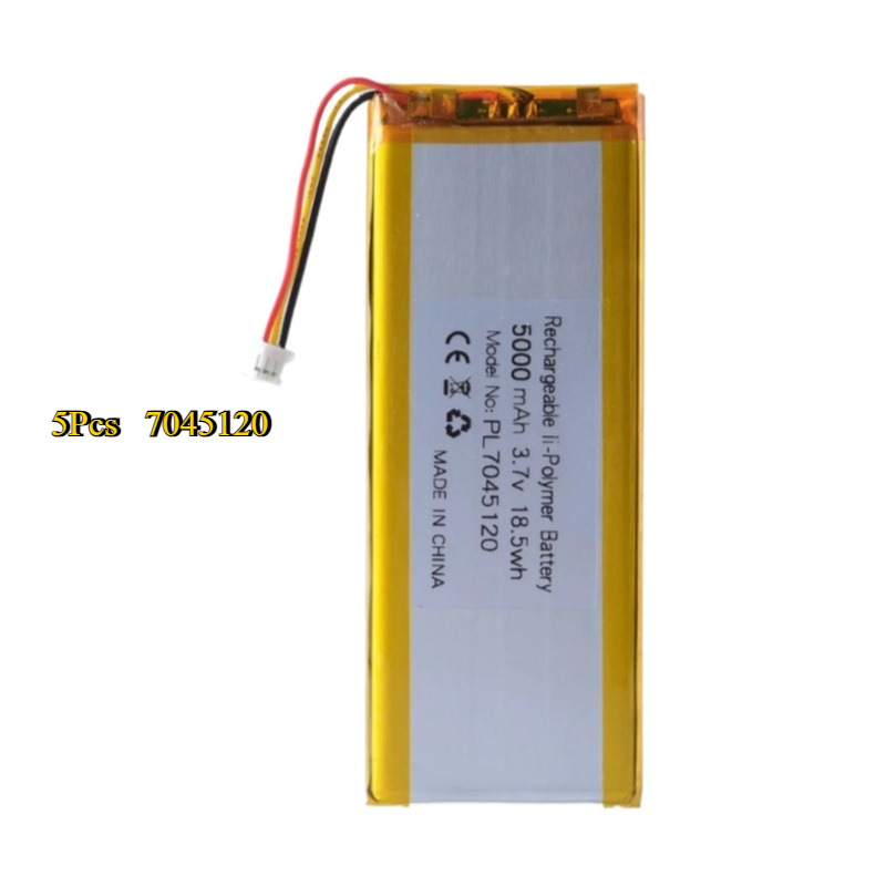 Neuer 3,7V 5000mAh 7045120 Li- – Electronics New Gadgets Bewertung und Preis