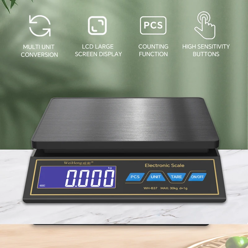 LCD Digitale Küchenwaage 30 kg – Unique Electronics Gadgets Bewertung und Preis